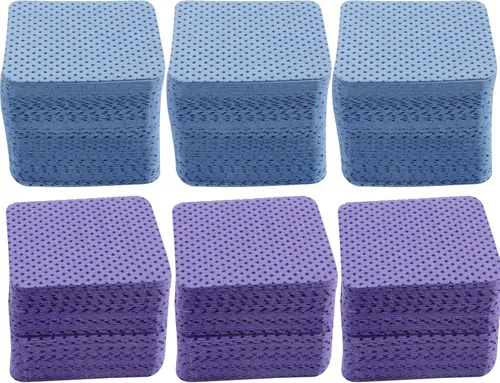 Miniatura 3 de 600 toallitas de uñas sin pelusas, almohadillas de tela no tejida para preparación de uñas secas, toallitas quitaesmalte de uñas, extensiones