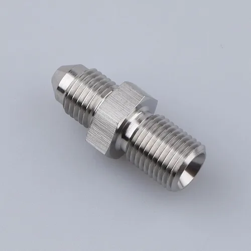Miniatura 4 de AC PERFORMANCE Macho M10 x 1.0 Rosca métrica a -3 AN Flare Adaptador Acero Inoxidable