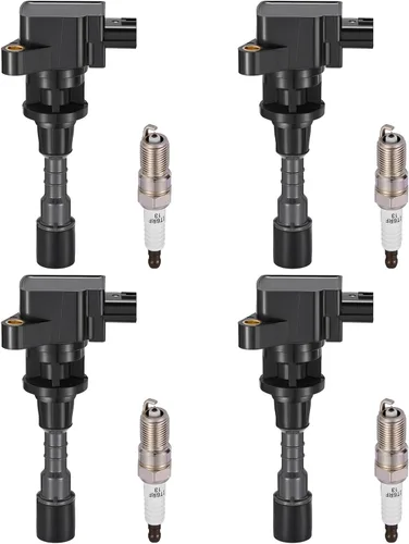 Miniatura 38 de BDFHYK Paquete de bobinas de encendido UF-735 y bujías de iridio SP539 compatibles con Fusion 1.5L L4 2014-2020 Escape 1.5L L4 2017-2019 DS7Z12029A