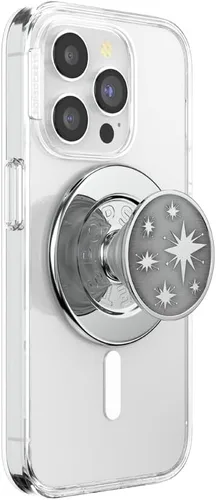 Miniatura 17 de PopSockets - Agarre para teléfono con soporte expandible, agarre adhesivo, purpurina PopGrip - Star Fire
