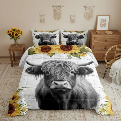 Miniatura 10 de Juego de edredón de mariposa morada tamaño individual para niñas y niños, ropa de cama rosa degradado, relleno de edredón de mariposa de ensueño