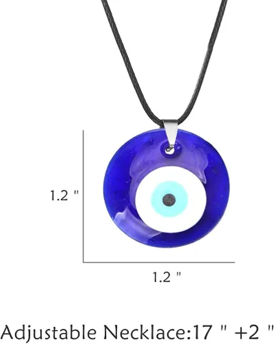 Miniatura 6 de choice of all Collar de mal de ojo para mujer, gargantilla dorada con protección contra el mal de ojo para niñas, collar de protección turca