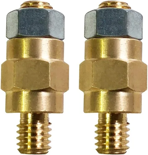 Miniatura 2 de Ampper - Perno de terminal de batería de poste lateral de latón de 3/8"-16, extensor de poste lateral de batería estándar compatible con poste GM