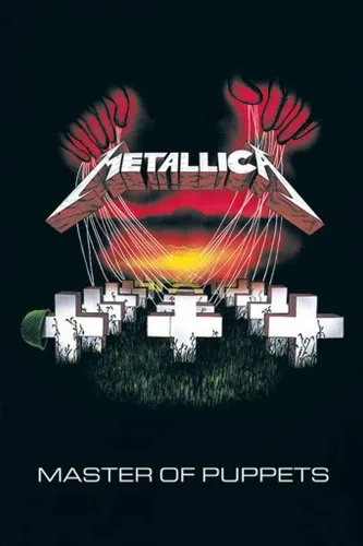 Pyramid America Metallica Master of Puppets Album Music Cool Wall Decor Art Print Poster 24x36