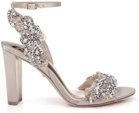 Miniatura 9 de Badgley Mischka Libby Crystal Embellished Evening Shoe