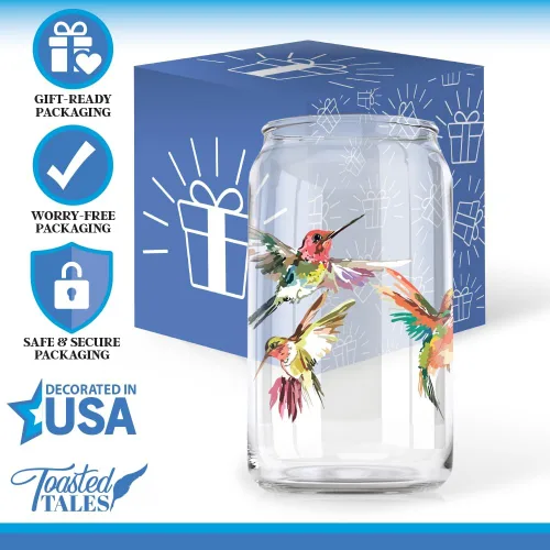 Miniatura 6 de Toasted Tales - Lata de cerveza de colibríes Regalo para los amantes de los pájaros Divertido regalo de fiesta de broma para fiestas de cerveza