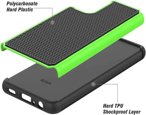 Miniatura 6 de Funda de teléfono a prueba de golpes para Samsung Galaxy A32 5G (6.5", 2021) [Verde]