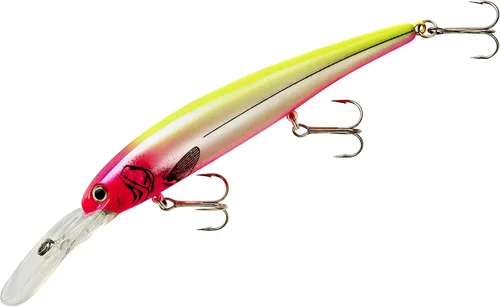 Miniatura 13 de Bandit Lures 4 3/4-Inch Slender Minnow Jerkbait Trolls Up to 27 Feet Deep, Universal Color Patterns, 1 Piece