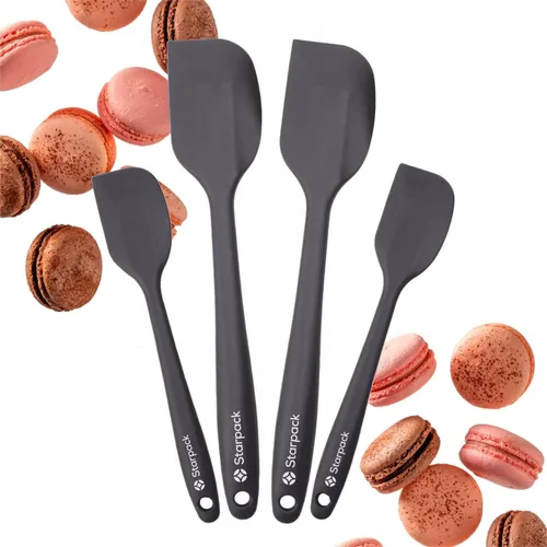 Miniatura 13 de Starpack - Espátula de silicona 'Scrape & Stir' (8 pulgadas) – Juego de espátulas resistentes al calor 600°F – Espátulas de cocina de grado