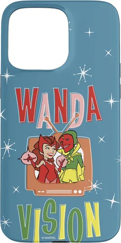 Miniatura 31 de Marvel WandaVision Wanda & Vision Retro TV Artwork - Carcasa para iPhone 17