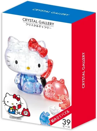 Miniatura 2 de Hanayama 39 piezas Crystal Gallery Sanrio Hello Kitty Teléfono 3D Puzzle