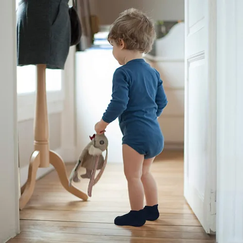 Miniatura 7 de JHM Pantuflas para niños, agarre de hospital, atlético, deportivo, antideslizantes, antideslizantes, para niños y niñas
