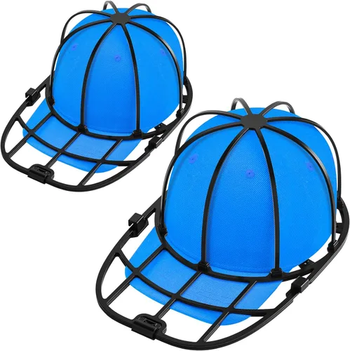 Eiito Jaula para lavar sombreros, lavadora de sombreros para lavadora y lavavajillas, jaula de lavado de gorras de béisbol, di adiós a los sombreros