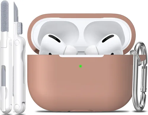 Miniatura 53 de Funda para AirPods con llavero, protección completa, de silicona, accesorios para AirPods, funda para hombres, mujeres y adolescentes, con estuche