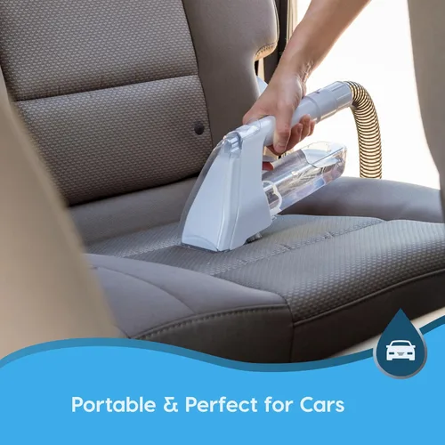Miniatura 8 de IRIS USA Máquina limpiadora de manchas de alfombras con rociador automático para alfombras de pelo bajo, sofá, tapicería, detalles de automóvil