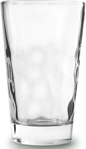 Miniatura 13 de Circleware 40170 Cosmo - Juego de 4 vasos altos de base pesada, vasos para bebidas de té helado, cristalería para agua, jugo, cerveza y decoración