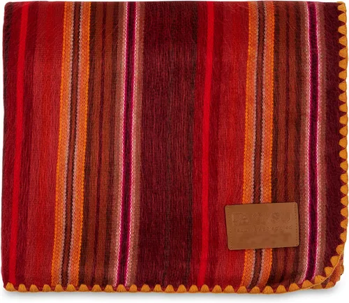 Miniatura 15 de QISU Manta de lana de alpaca, grande, hermosa, cálida, variada, 85 x 65 pulgadas, ultrasuave, hipoalergénica y transpirable, tela que no pica ni