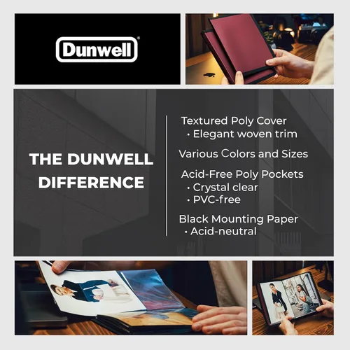Miniatura 8 de Pequeño álbum de fotos Dunwell de 10x15cm, 10x15cm, 24 páginas con capacidad para 48 fotos, carpeta de 10x15cm para ilustraciones, libro de fotos