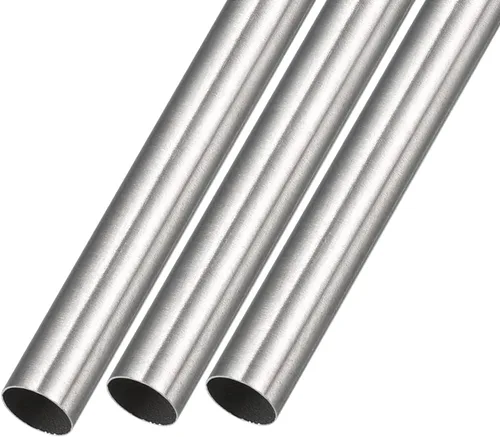 Miniatura 20 de METALLIXITY Tubo de acero inoxidable 304 (0.512 in de diámetro exterior x 0.020 in de pared T x 11.811 in de largo), 3 piezas, tubo recto