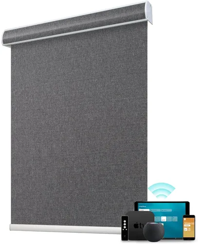Miniatura 34 de SmartWings Persianas enrollables con cable duro PoE 100% opacas, muestra de tela