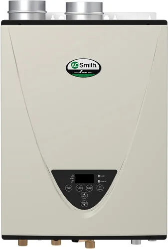 Miniatura 5 de A. O. Smith ATI-510CX3 - Calentador de agua sin tanque - Gas natural o propano - 10.0 GPM de agua caliente bajo demanda - 199,000 BTU - Prevención