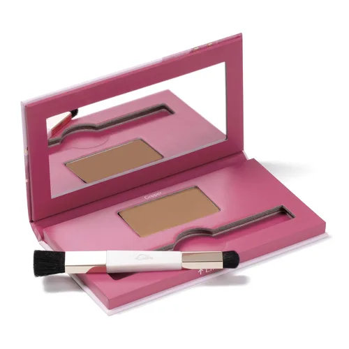 Miniatura 12 de eSalon Retoque de raíces + polvo de cejas, oculta y cubre (negro) - Polvo de línea capilar para mujeres - Corrector y relleno para adelgazamiento