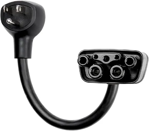 Miniatura 8 de LENZ Adaptador NEMA 14-50: compatible solo con el cargador móvil Tesla Gen 2 y 3, este adaptador se conecta a su toma de corriente de 240 V 14-50 a