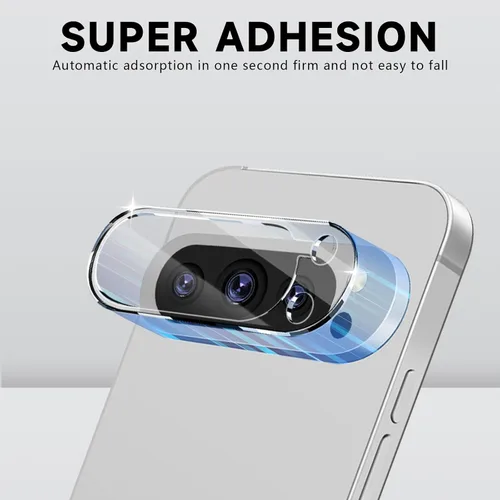 Miniatura 4 de Paquete de 3 protectores de lente de cámara para Google Pixel 9 Pro XL, vidrio templado de dureza 9, protector de pantalla de cámara de alta