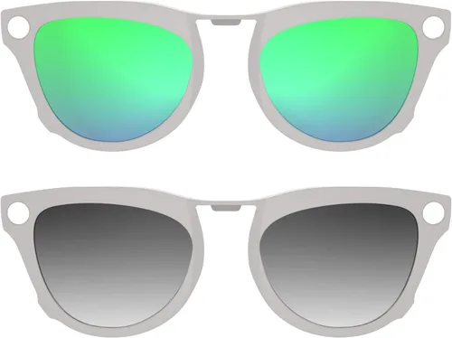 Miniatura 17 de HIBLOKS 4 clips polarizados para Ray-Ban Meta Skyler y Gen 2 (RW4010/RW4014 52-20), clips de decoloración de marco negro para RayBan Skyler protegen