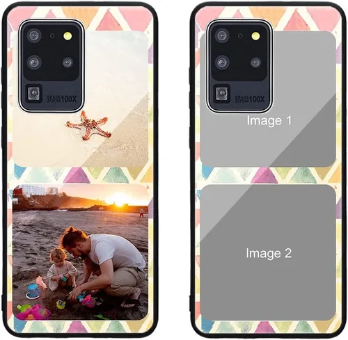 Miniatura 359 de Funda de teléfono personalizada para Samsung Galaxy S22+ / S22 Plus 5G, funda de TPU suave de vidrio templado antiarañazos personalizada con foto