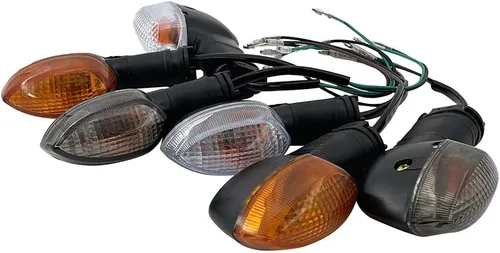 Miniatura 2 de Riloer Indicadores de giro para motocicleta, luz ámbar, lámpara intermitente LED para motocicleta, compatible con Yamaha FZ1 FZ6 FZ1000 FZ600 R6 R1