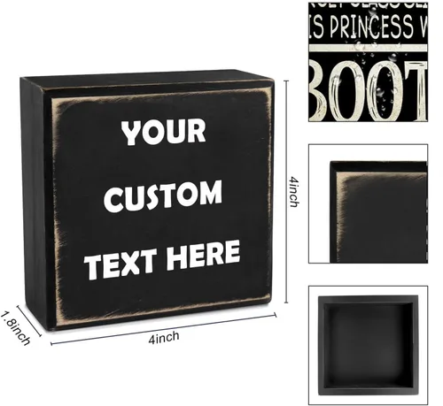 Miniatura 4 de Decoración de escritorio personalizada, regalo de Navidad para amigos, familiares, compañeros de trabajo, añade tu texto, regalo personalizado