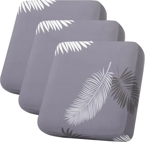 Miniatura 163 de hyha Fundas de cojín estampadas para sofá al aire libre, fundas florales lavables para muebles de patio, exteriores, funda de repuesto para asiento