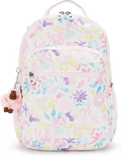 Miniatura 106 de Kipling Mochila para portátil Seoul de 15 pulgadas para mujer, duradera, espaciosa, con correas acolchadas para el hombro, funda protectora