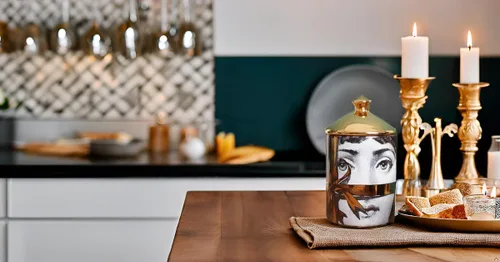 Miniatura 4 de Frasco de Vela Aromática de Gran Ojo Cielo Estrellado Con Tapa Cerámica Portaalgodón Portahisopos Decorativo Para el Hogar, Decoración Para F10
