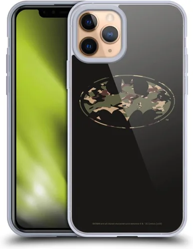 Miniatura 394 de Head Case Designs Funda de gel con licencia oficial de Batman DC Comics Bat Signal Logos [protección de grado militar] compatible con Apple iPhone 7
