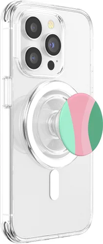 Miniatura 3 de Retro Waves Swirls Stripes 70s Aesthetic Wavy Rainbow PopSockets MagSafe PopGrip for iPhone