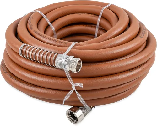 Miniatura 3 de Camco EvoFlex Manguera de agua de 50 pies – Manguera de agua potable para caravana no contiene plomo, sin BPA ni ftalatos – Diseño flexible