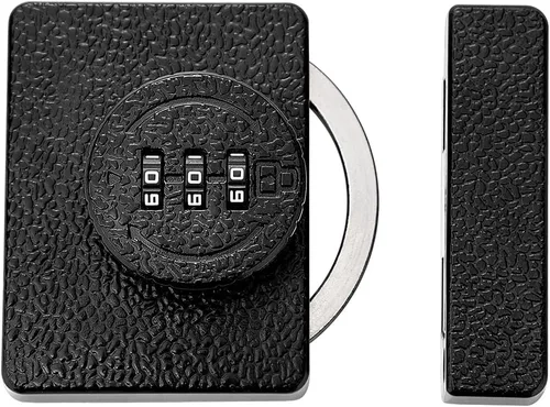 Miniatura 8 de INIRET Cerradura Negra para Gabinete, Contraseña de 3 Dígitos Sin Llave, Cerradura Anti-Forzadura Mecánica, Protege la Privacidad, para Cajones