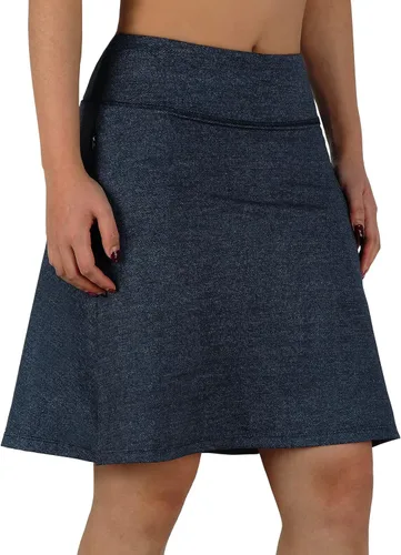 Miniatura 15 de ANIVIVO Faldas pantalón para mujer de 20 pulgadas de longitud a la rodilla, faldas deportivas de pickleball para tenis, golf y pickleball
