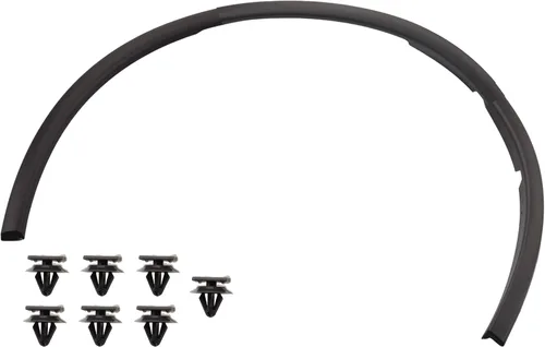 Miniatura 7 de Dasbecan Moldura para guardabarros de arco de rueda delantera compatible con Dodge Durango 2011-2018 Fender Flares lado izquierdo del conductor