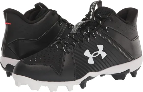 Miniatura 7 de Under Armour Men's Leadoff Mid Rubber Molded Baseball Cleat Shoe