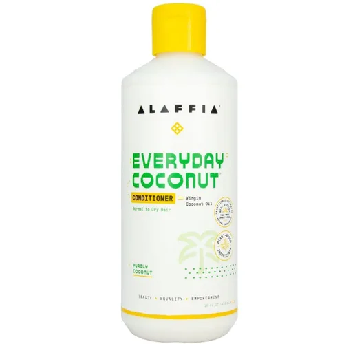 Miniatura 5 de Alaffia Acondicionador, EveryDay Coconut paquete de 2 – Acondicionador hidratante para el cabello Purely Coco, desenredante, control