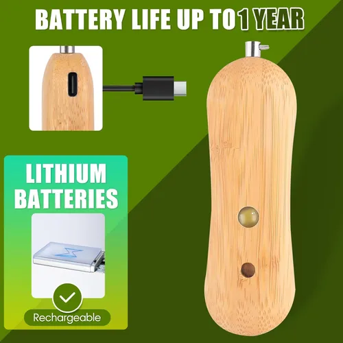 Miniatura 3 de Alarma de seguridad personal, llavero de autodefensa, regalos para niñas, luz estroboscópica, portátil recargable, alarma de seguridad de emergencia