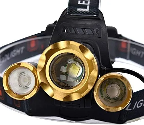 Luz de pesca de alta potencia LED faro faro 10000 lúmenes Led lámpara de cabeza campamento caminata luz de emergencia Pesca equipo al aire libre