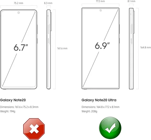 Miniatura 3 de Paquete de 2 fundas de repuesto para Samsung Galaxy Note 20 Ultra OtterBox Defender Series Clip para soporte para cinturón (funda no incluida)