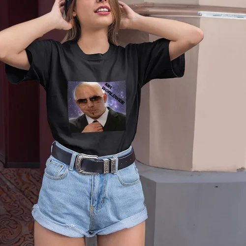 Miniatura 3 de Camiseta Mr Event Worldwide Boy Pitbull Shirt Tee Big Novedad Regalo para Hombres Manga Corta Camisas Familiares Mujeres Amigas Niña Unisex