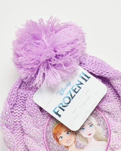 Miniatura 6 de Disney Conjunto de gorro y guantes Frozen Elsa and Anna para niñas pequeñas (edad 2-7)