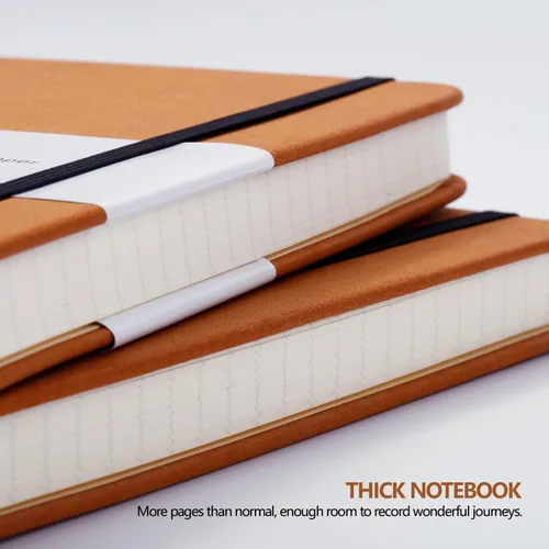 Miniatura 3 de Lemome Cuaderno de bocetos en blanco con papel grueso de primera calidad, regalo divisores, tapa dura, liso, A5, 8.4 x 5.7 pulgadas
