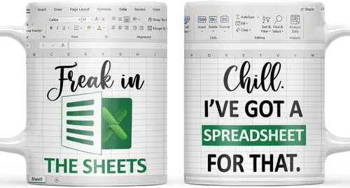 Taza divertida de contador de Freak In The Sheets, regalos divertidos de contabilidad de fantasmas para hombres, mujeres, compañeros de trabajo,